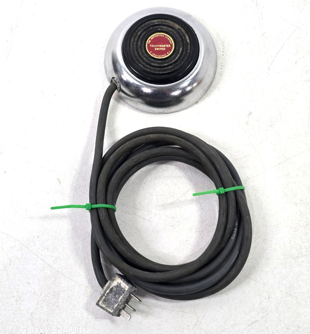 Vintage Instantron Touchmaster Foot Switch